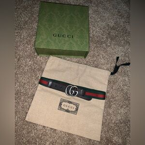 Youth boys Gucci Elastic Web belt